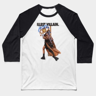 The Illest Villain ft. Schiaparelli Baseball T-Shirt
